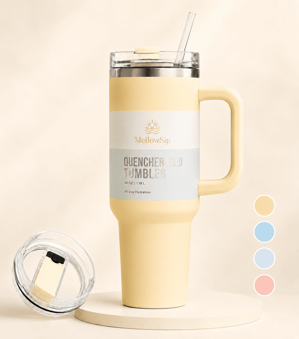 Range of customizable tumblers for building a branded product line